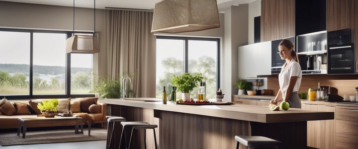 Child measuring height against growth chart with healthcare professional nearby.