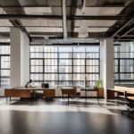 Business owner filling out registration forms at a government office counter