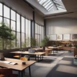 Slack interface displaying AI-powered search tools and collaboration features.